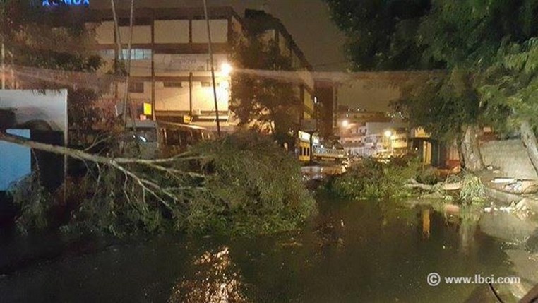 Violent Storm in Lebanon